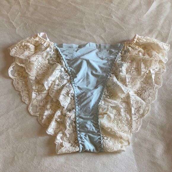 Free People Madame VP Panty Blue Size M - Picture 5 of 7